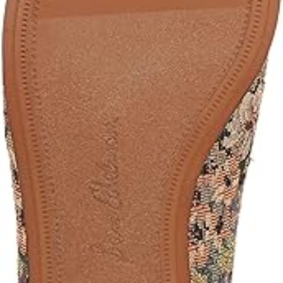 SAM EDELMAN Multicolored Floral Jacquard Bit Buckle LORAINE Loafers NEW - Picture 5 of 9